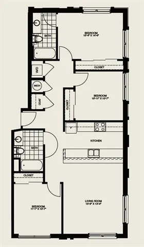 Colony Village C4 Floor Plan
