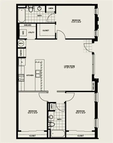 Colony Village C6 Floor Plan