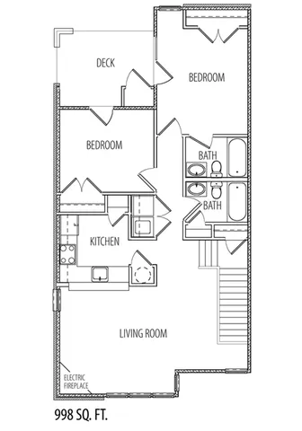Chester Village Green B2 Floor Plan