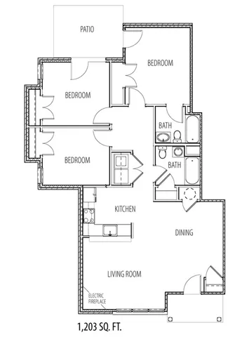 Chester Village Green C2 Floor Plan