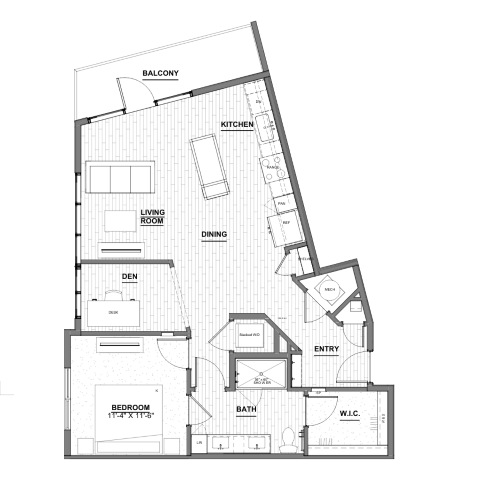 Ellison Museum District - Floorplan Layout