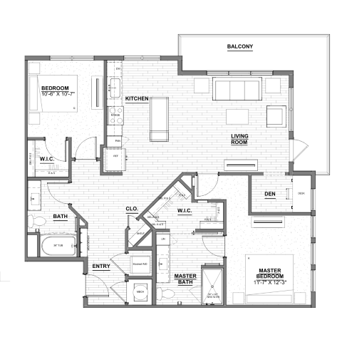 Ellison Museum District - Floorplan Layout