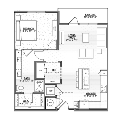 Ellison at The Exchange - Floorplan Layout