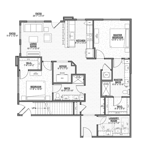 Ellison at The Exchange - Floor Plan