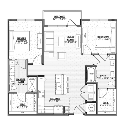 Ellison at The Exchange - Floor Plan