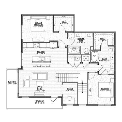 Ellison at The Exchange - Floorplan Layout