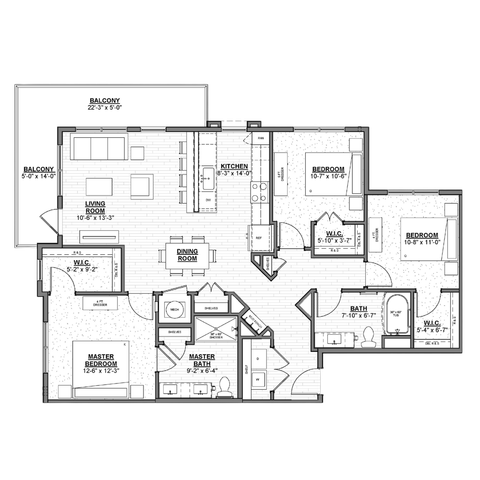 Ellison at The Exchange - Floorplan Layout