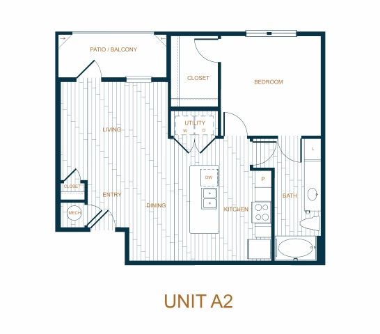 Neuhaus Lake Worth - Unit A2 Floorplan