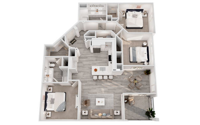 Neuhaus - Spacious Floorplan