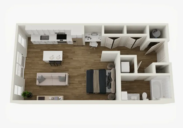 apartment floor plan