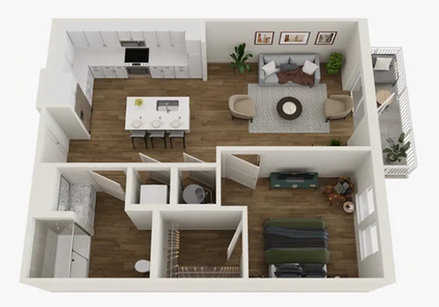 apartment floor plan