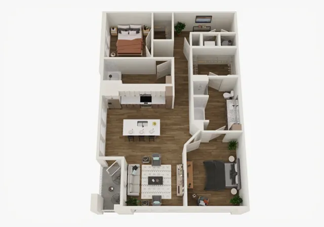 apartment floor plan