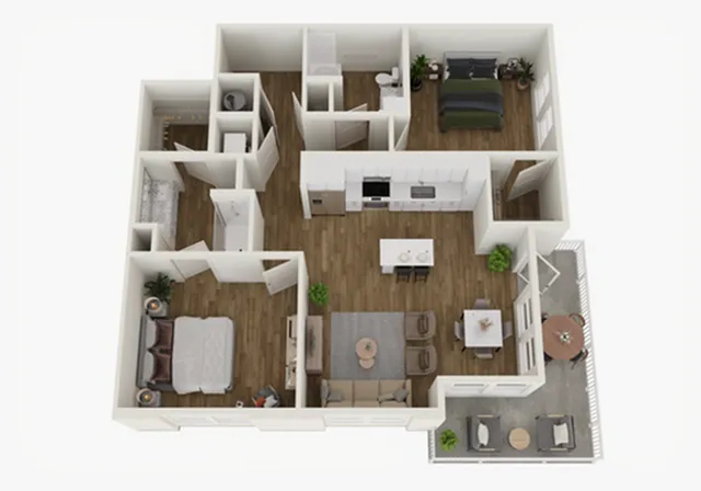 apartment floor plan