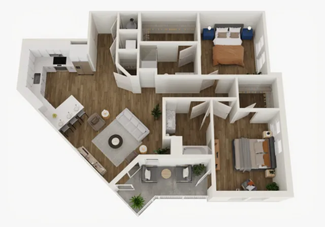 apartment floor plan