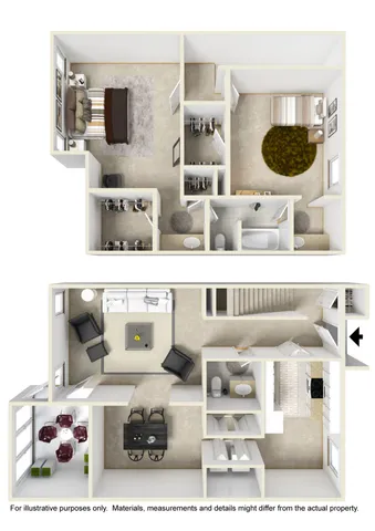 2/1.5 Townhome