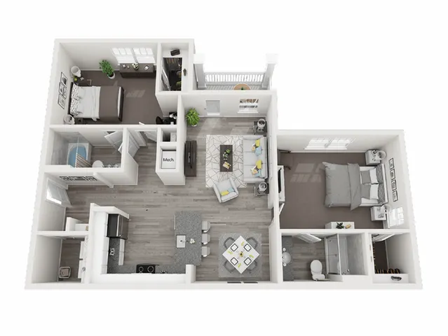 The Chateau, 2 Bed, 2 Bath