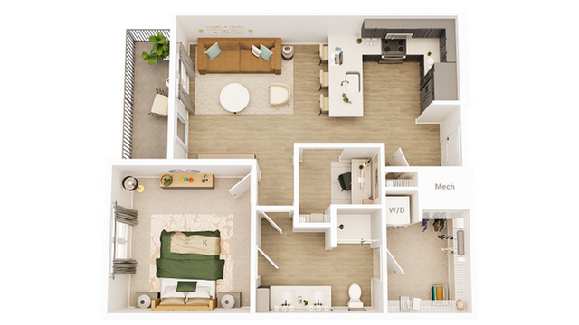 Ellison at The Preserve - Open Floorplan