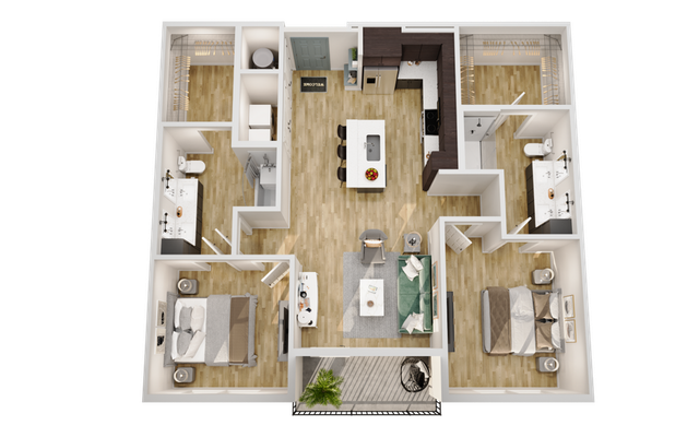 Ellison Mallard Creek - Spacious Floorplan