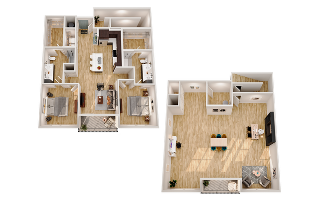 Ellison Mallard Creek - Floorplan Layout