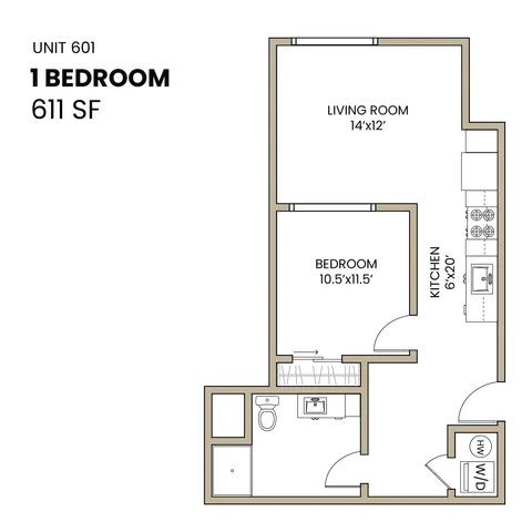 601 Floor Plan