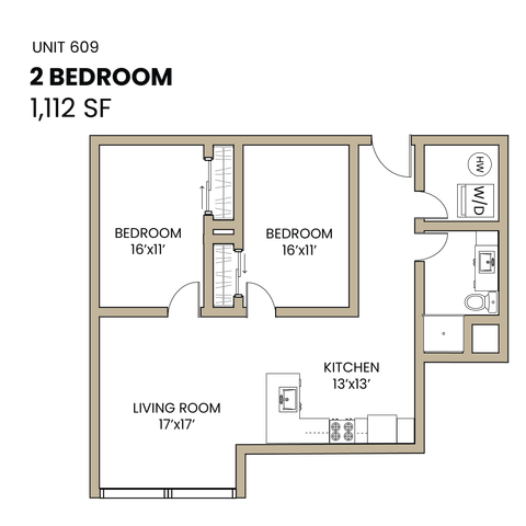 609 Floor Plan