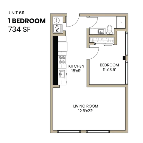 611 Floor Plan