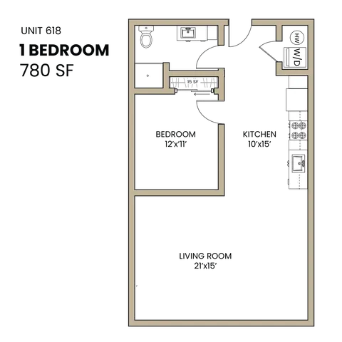 618 Floor Plan