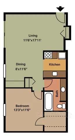 1 Bedroom Astor