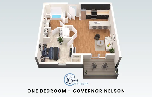 Governor Nelson 3D Floor Plan