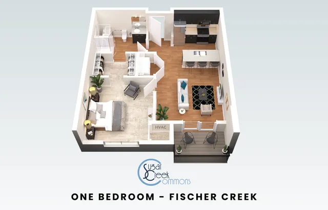 Fischer Creek 3d Floor Plan