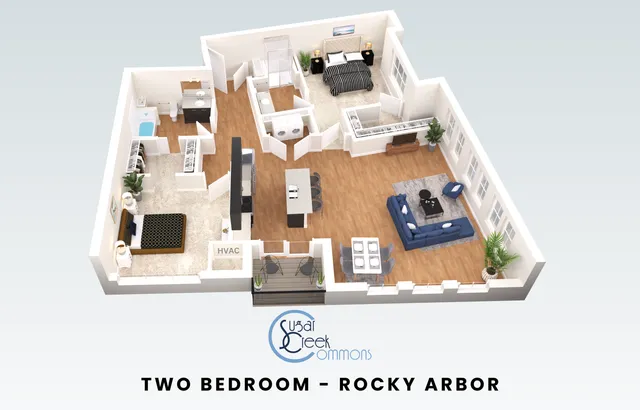 Rocky Arbor Floor Plan
