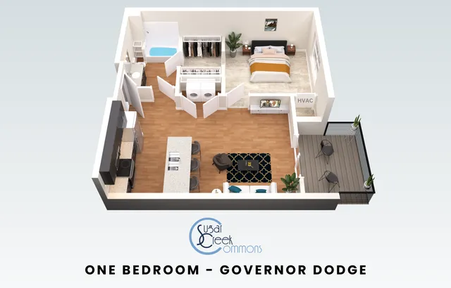 Governor Dodge Floor Plan