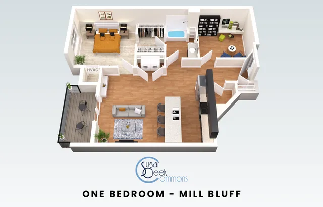 Mill Bluff Floor Plan
