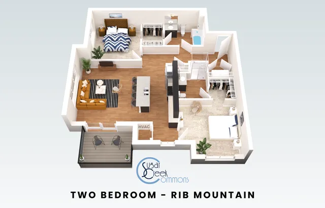 Rib Mountain Floor Plan