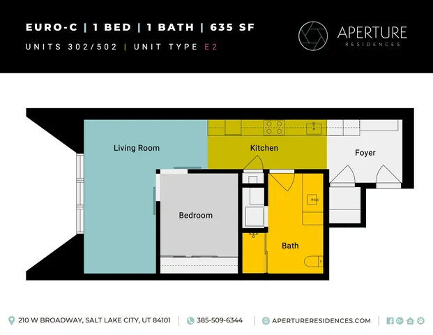 Units 302, 502 Aperture - Floor Plan Inserts