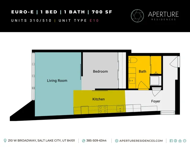 Units 310, 510 Aperture - Floor Plan Inserts