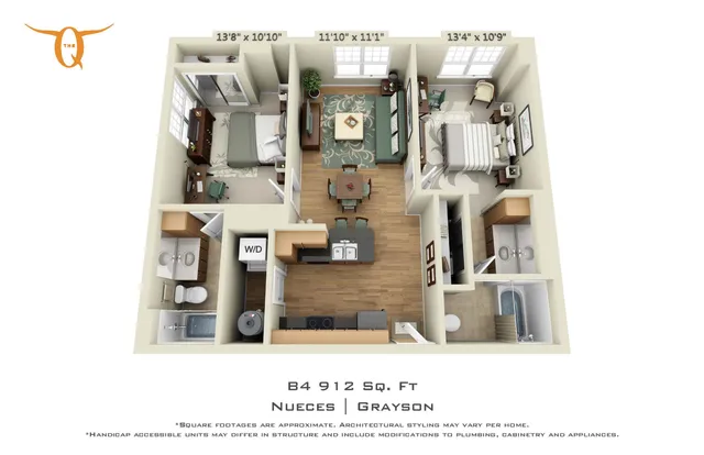 2 BEDROOM