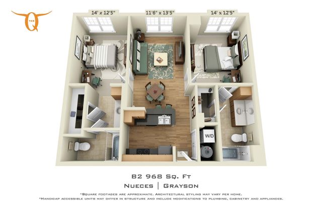 2 Bedroom
