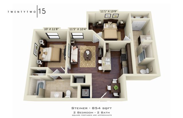 2 Bedroom