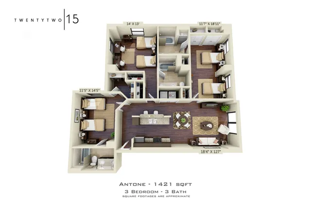 3 Bedroom