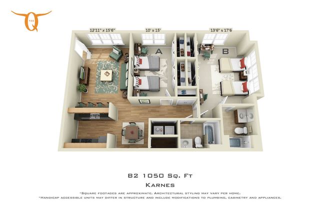 2 Bedroom