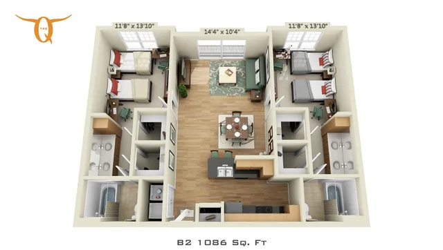 2 Bedroom DO