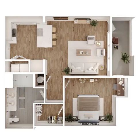one bedroom one bath