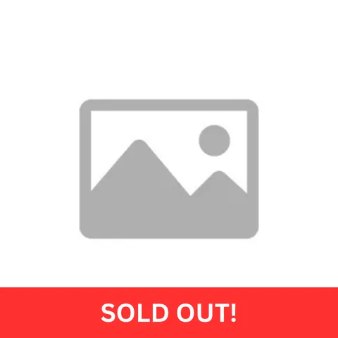 Image placeholder indicating sold-out status in a vibrant red banner.