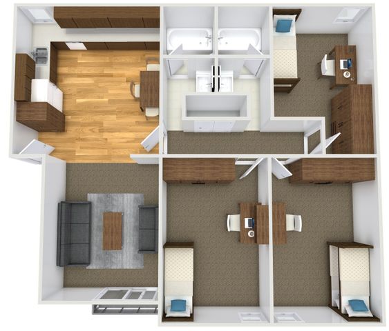 3x2 White Brick