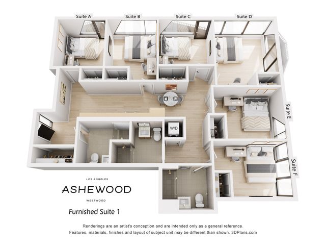 Furnished Suite 1