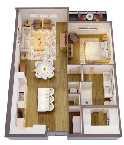 Lucida+ 3D Floor Plan