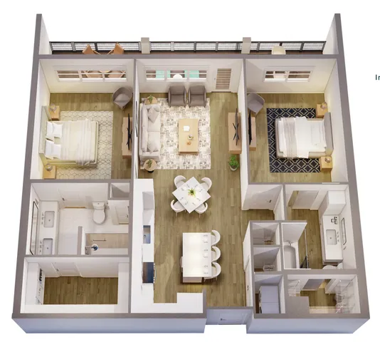 Corinna Premier 3D Floor Plan