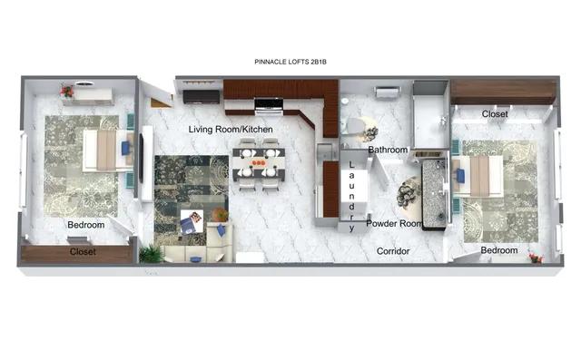 2 Bedroom