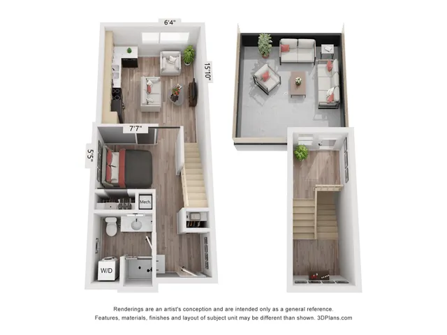 The Boardwalk Studio with Roof Deck - Ruby Penthouse